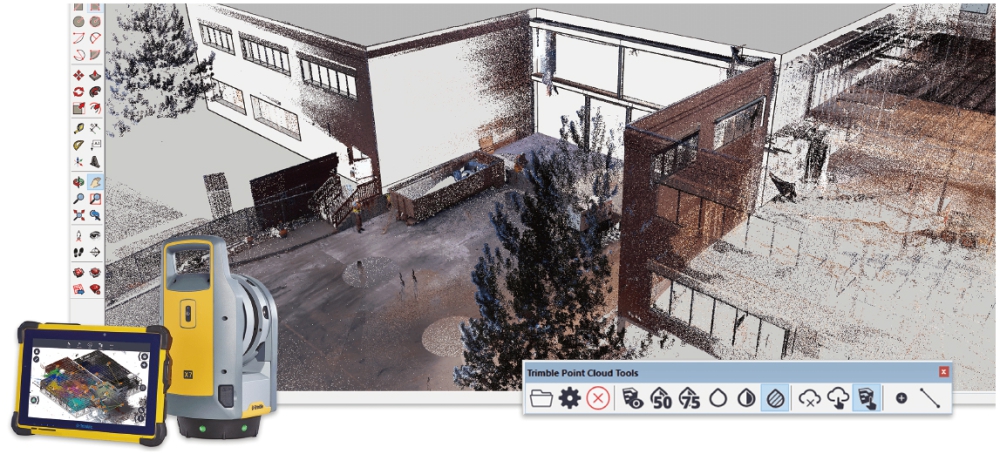 Trimble Scan Essentials for SketchUp 施工扫描软件