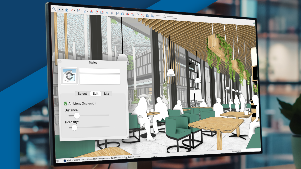 SketchUp2024 发布 其中一个容易忽视的更新预示着将来对 Apple Vision Pro 的支持
